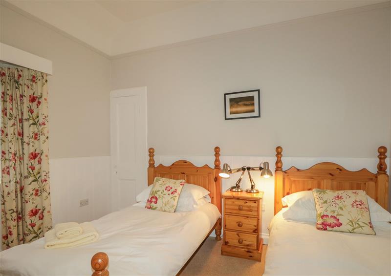 One of the bedrooms at Ferry Cottage, Balmacara near Kyle Of Lochalsh