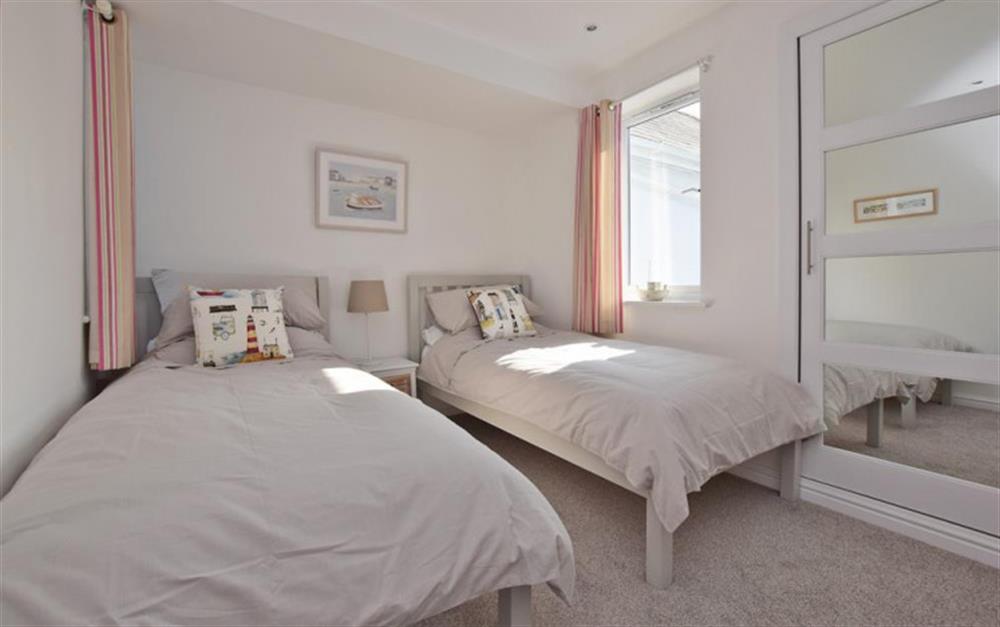 Twin bedroom  at Ferry Cottage in Lymington