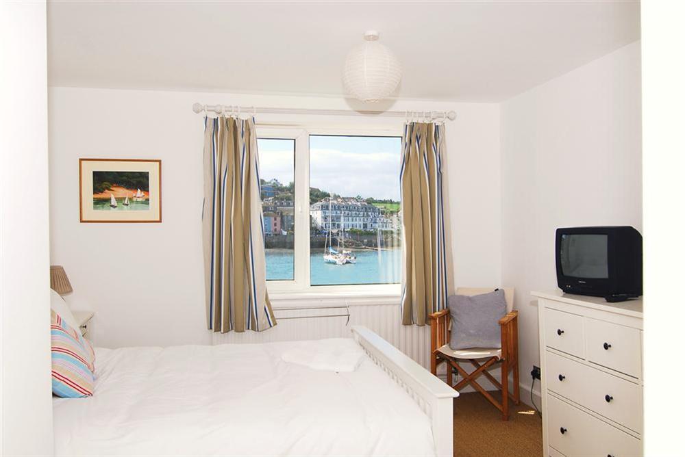 Double bedroom with estuary views at Ferrycot in East Portlem'th, Salcombe