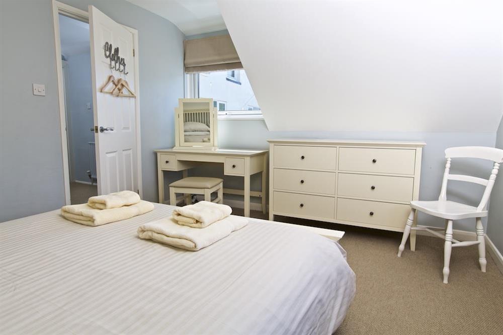 Double room with king-size bed at Ferryside in East Portlemouth, Salcombe
