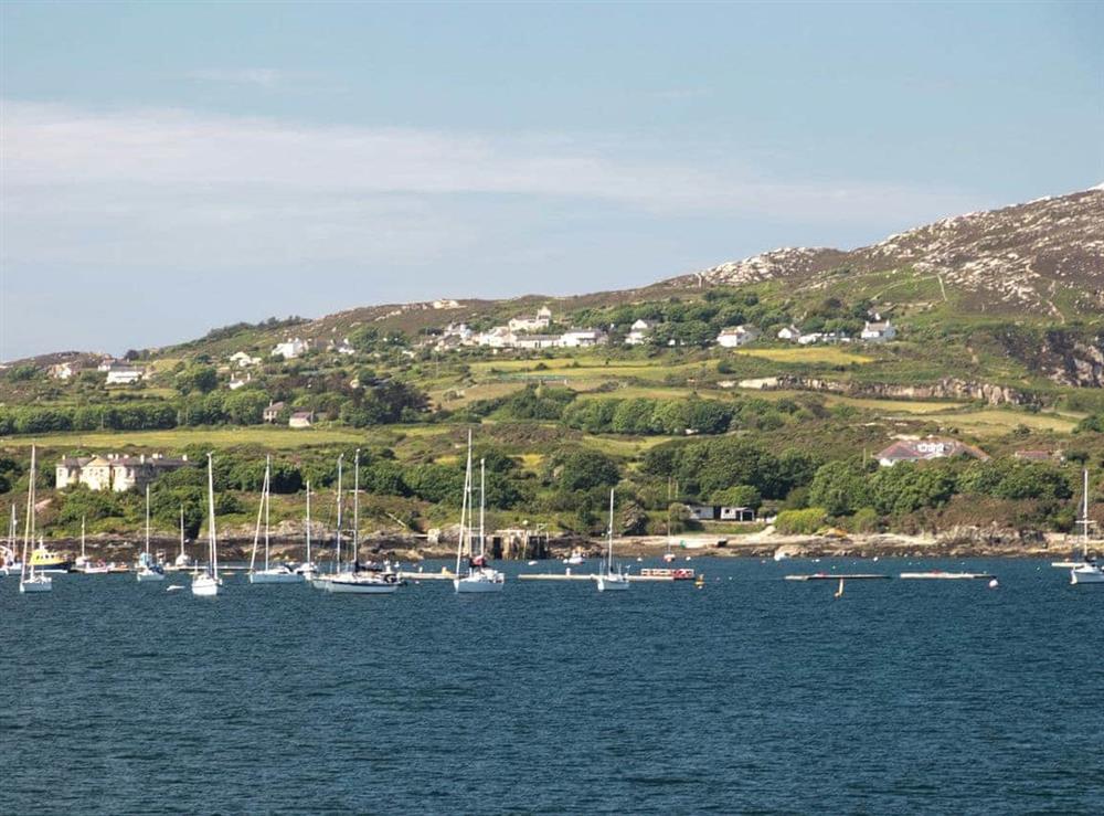 View of the Mountain Village from Holyhead harbour
