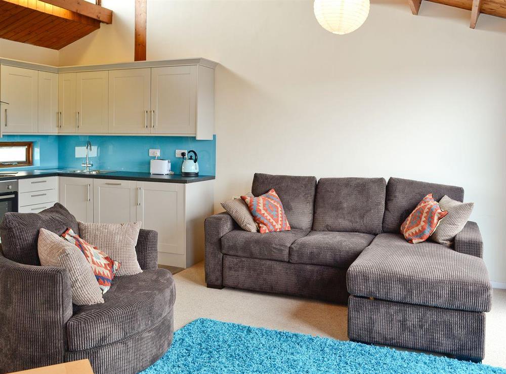 Open plan living/dining room/kitchen at Ffestiniog View  in Porthmadog, Gwynedd