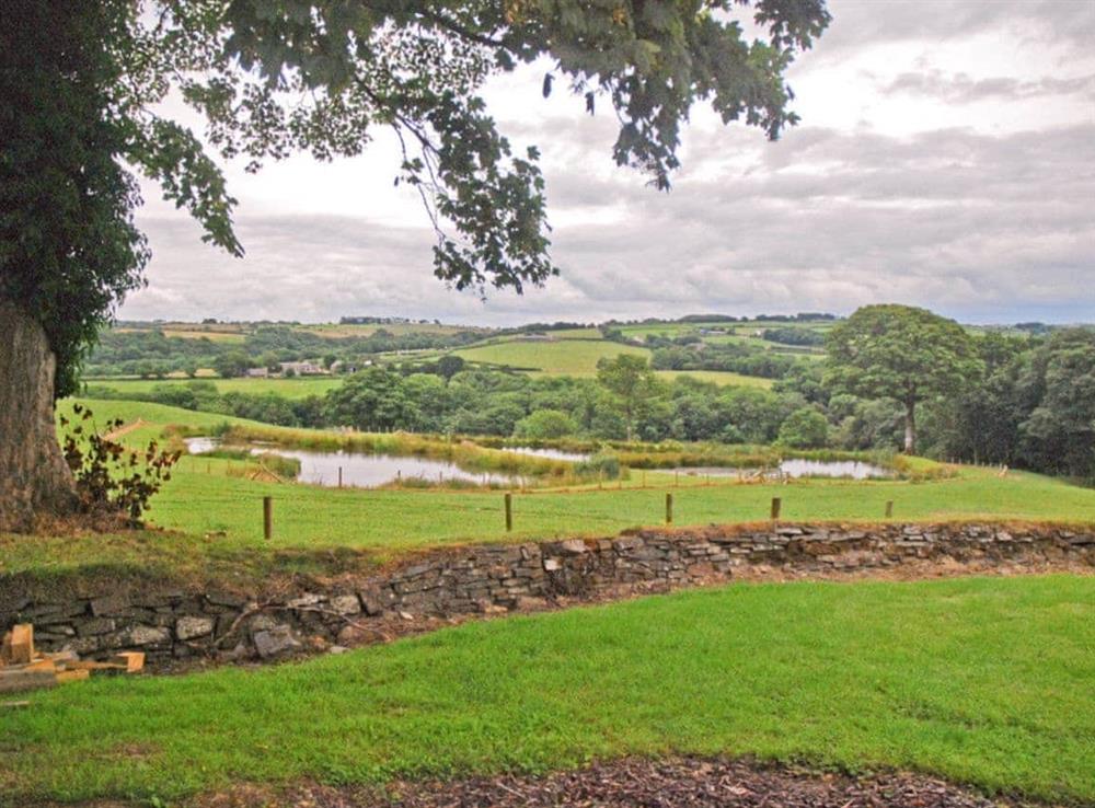 View at Ffynnon Meredydd Farm House in Mydroilyn, near Aberaeron, Ceredigion., Dyfed