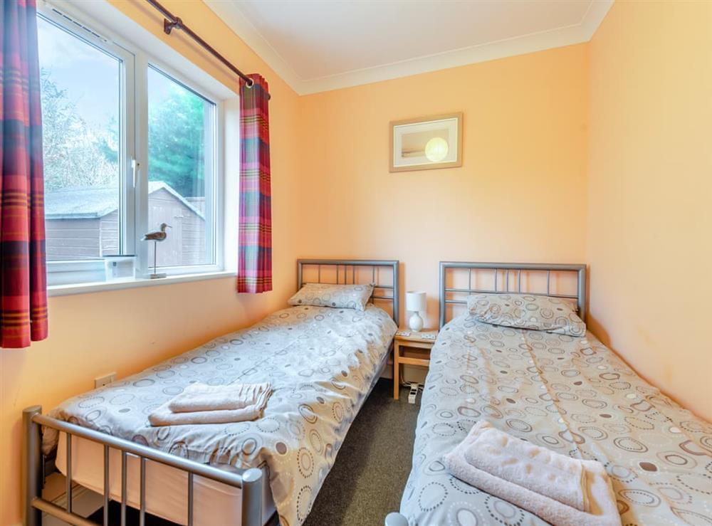 Twin bedroom at Ffynnon Ni in Martletwy, Dyfed