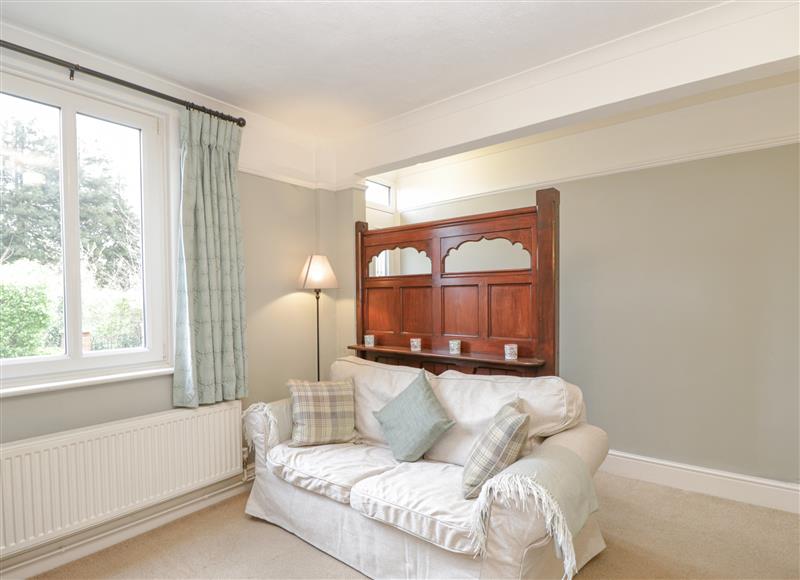 The living area at Fiddlers Pit Cottage, Malvern