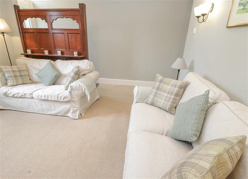 The living room at Fiddlers Pit Cottage, Malvern