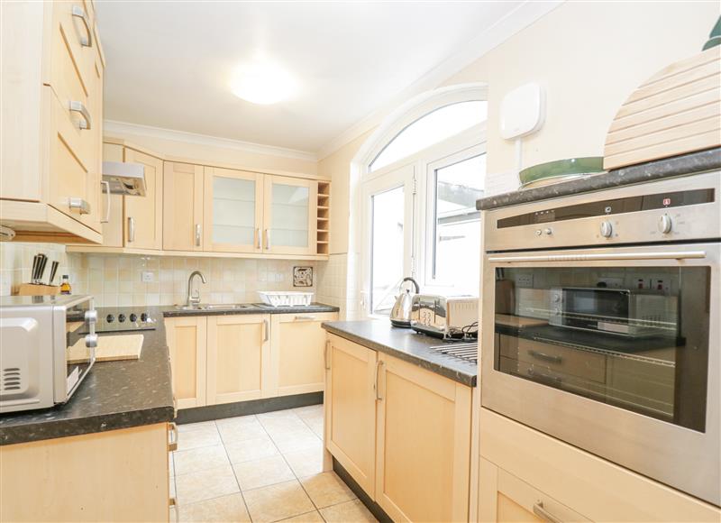 This is the kitchen at Fiddlers Pit Cottage, Malvern