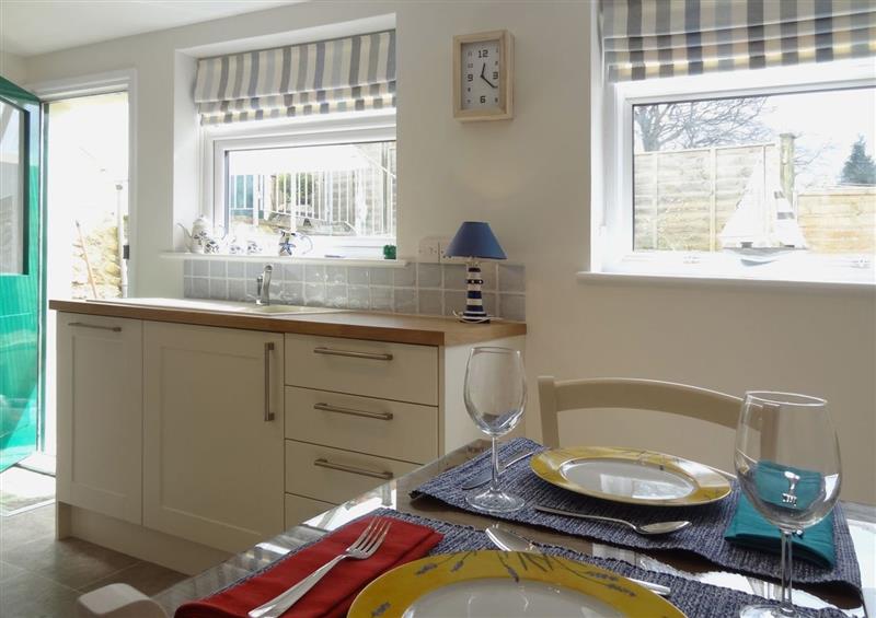 This is the kitchen at Fiddlesticks Cottage, Beaminster