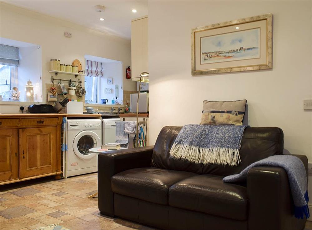 Comfortable living area at Fidra in Anstruther, Fife