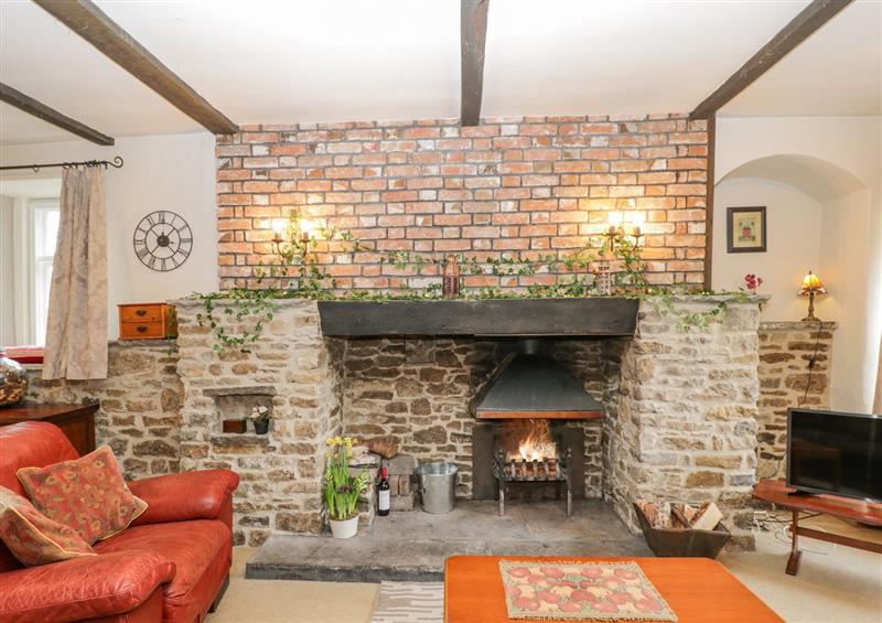 Relax in the living area at Field Cottage, Shepton Mallet