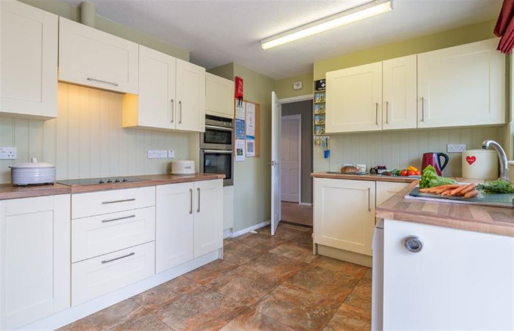 Well-equipped kitchen at Field End, Westleton