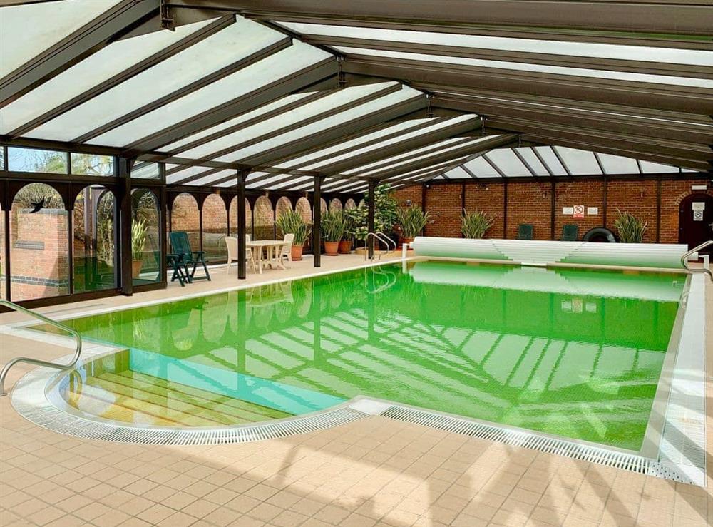 Swimming pool at Field House in Baschurch, Shropshire., Great Britain