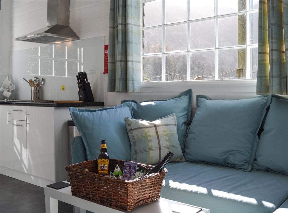 Open plan living space (photo 2) at Field House Lodge in Grange-in-Borrowdale, near Keswick, Cumbria