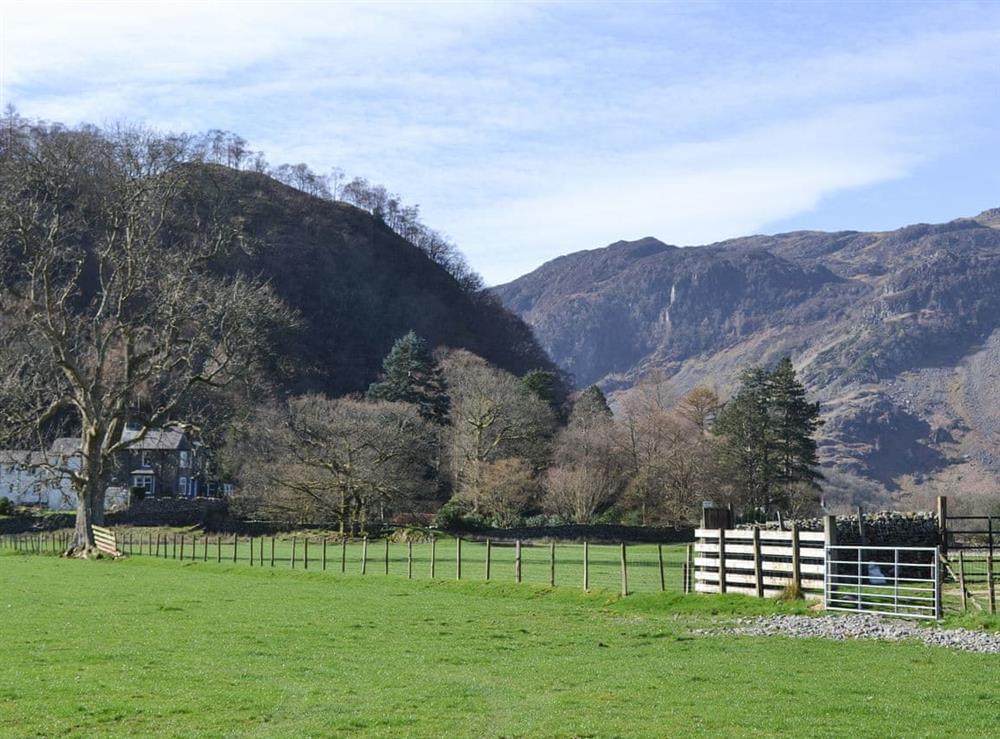 Views at Field House Lodge in Grange-in-Borrowdale, near Keswick, Cumbria