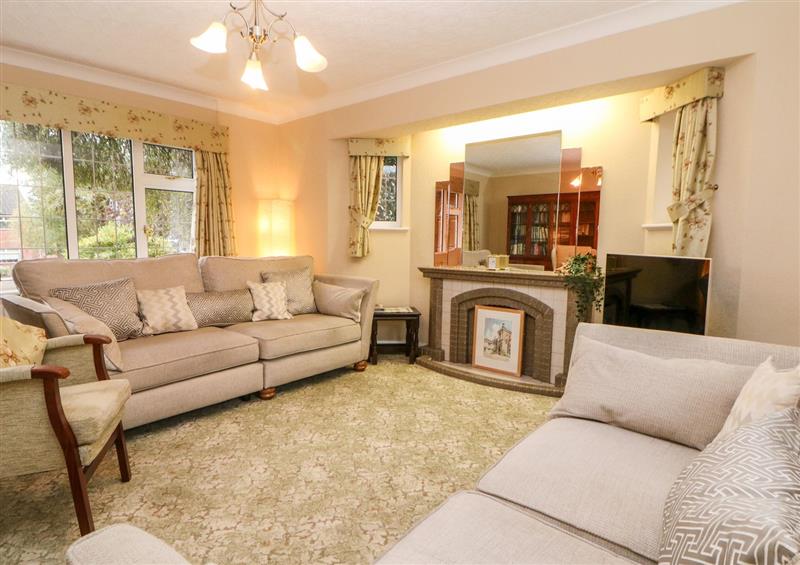 The living room at Field House, Swanwick