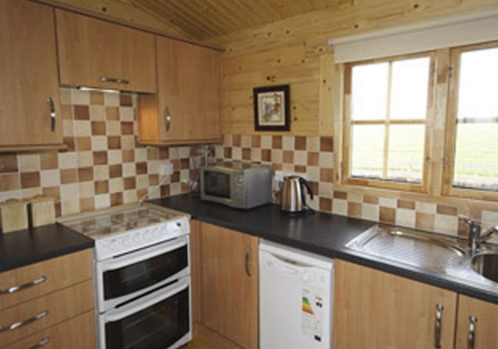 Field Lodge kitchen at Field Lodge in Burton-On-Trent, Staffordshire