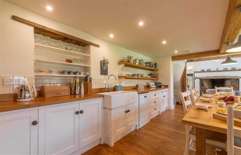 Ground floor: The kitchen is well-equipped at Field Row, Field Dalling near Holt