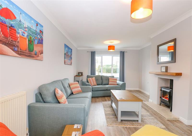 Relax in the living area at Field View, Bodham near Sheringham