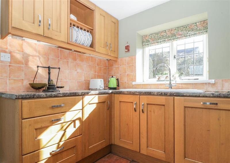 This is the kitchen at Field View, Curland near Taunton