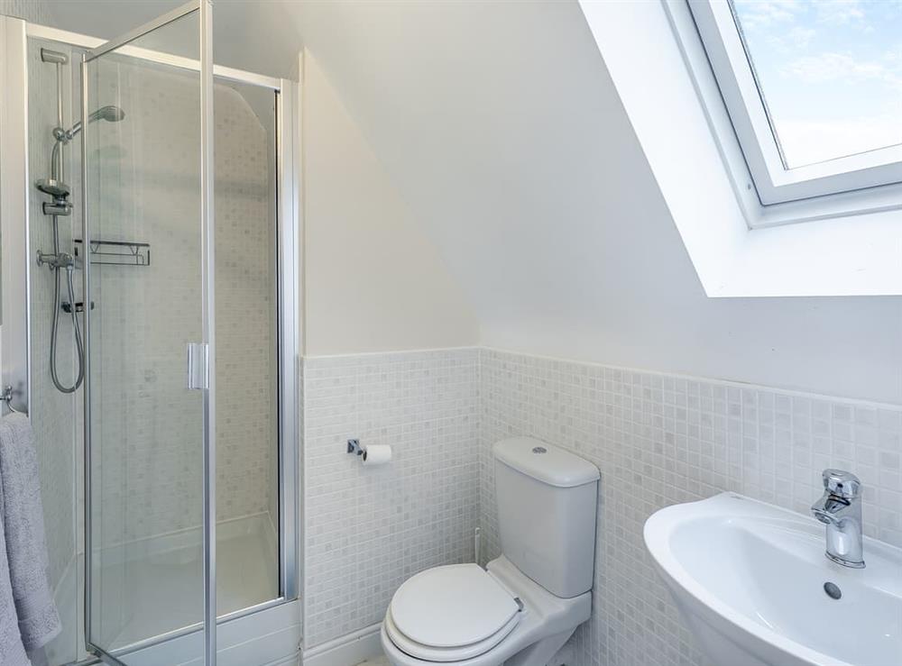 Shower room at Field View in Filey, North Yorkshire