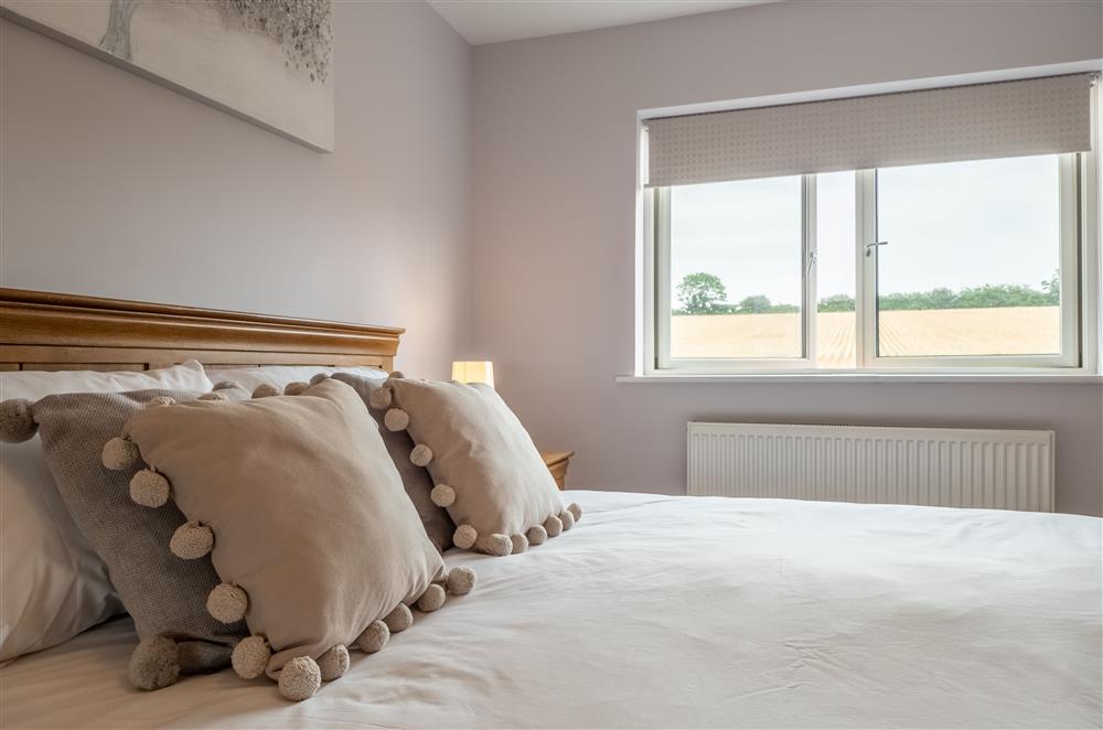 Bedroom two enjoys countryside views at Field View, Sedgeford