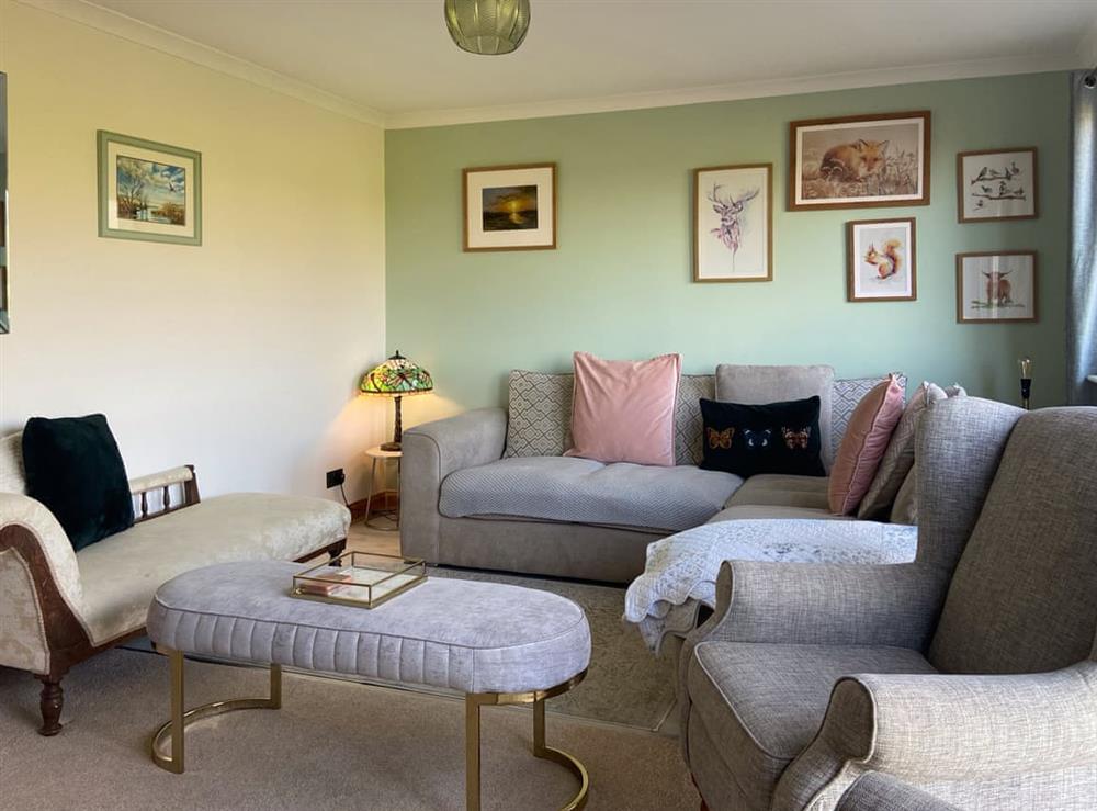 Living room at Field View in Ventnor, Isle of Wight