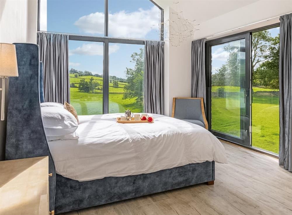 Double bedroom at Fieldgate House in Bampton Grange, near Great Strickland, Cumbria