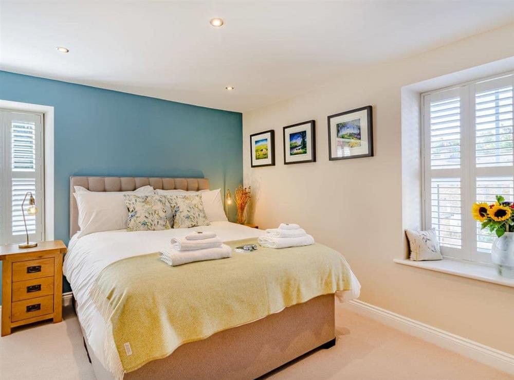 Double bedroom at Fieldings Yard in Richmond, North Yorkshire