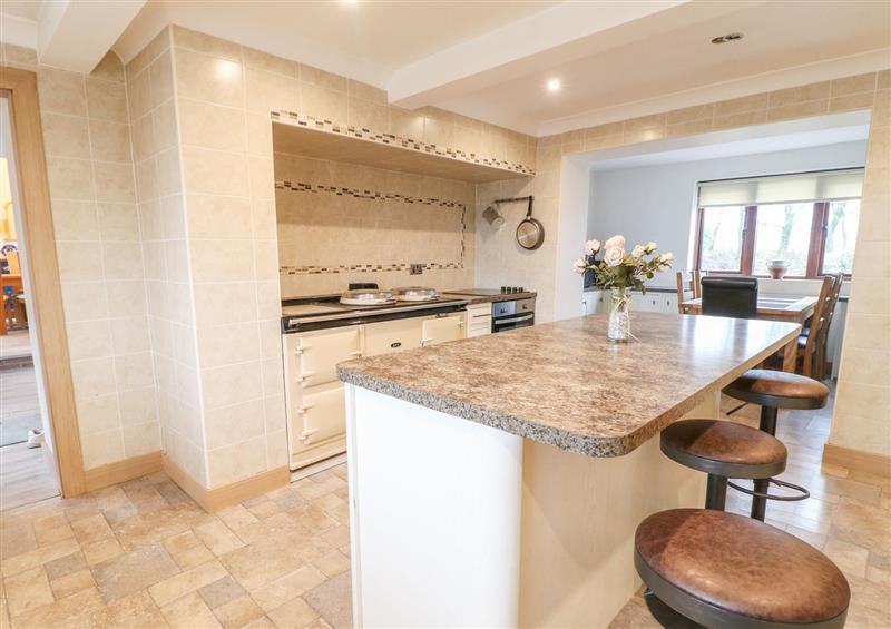The kitchen at Fields Farm, Cheadle