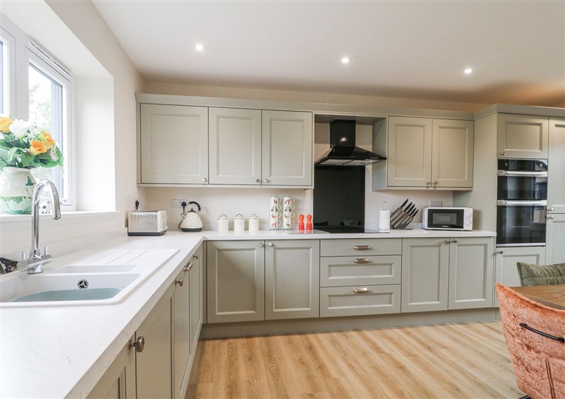 Kitchen at Fields View, Edingale near Alrewas