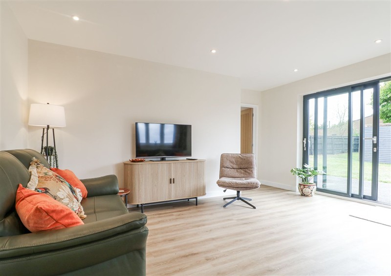 Relax in the living area at Fields View, Edingale near Alrewas