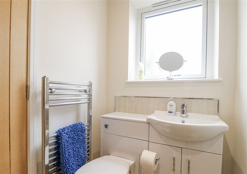 The bathroom at Fields View, Edingale near Alrewas