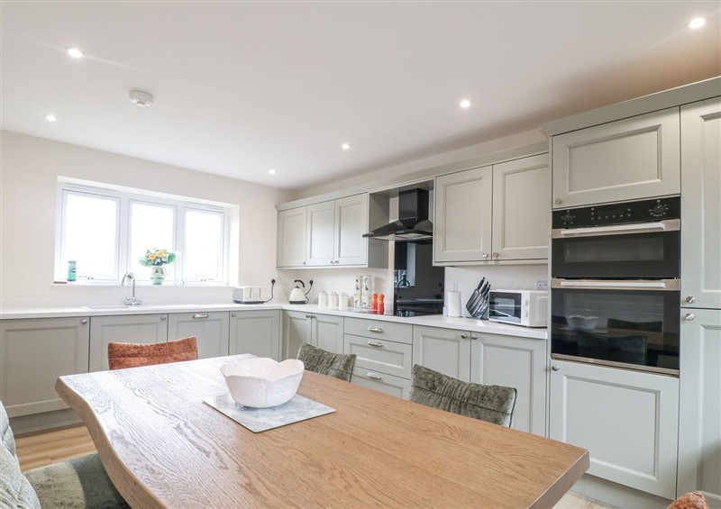 This is the kitchen at Fields View, Edingale near Alrewas