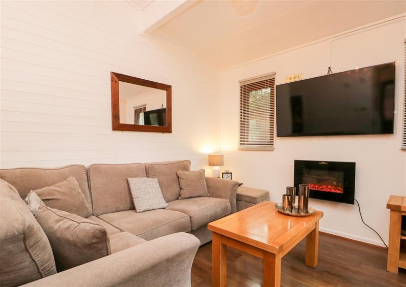 The living room at Fieldside Lodge, Skiptory Howe 26