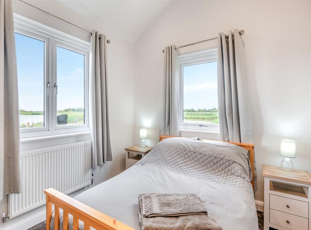 Double bedroom at Fieldview Fisheries in Saltfleetby, Lincolnshire