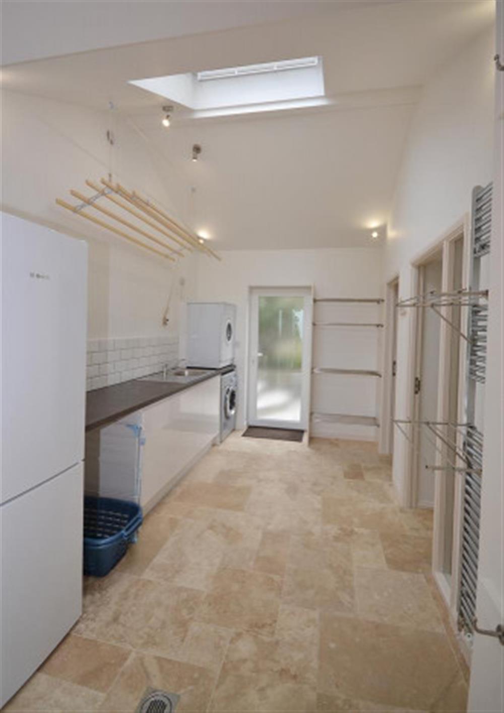The fabulous utility room at Fiferail in Thurlestone
