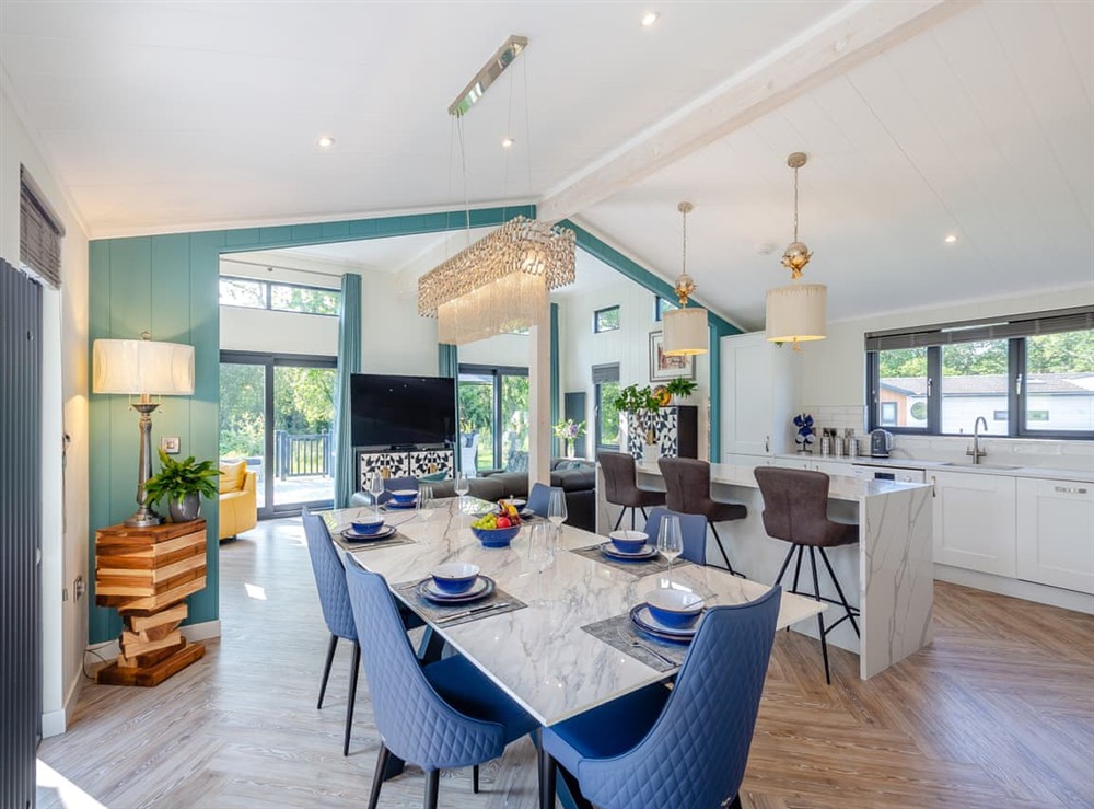 Dining Area at Fifteen at The Sanctuary in Rhos-fawr, Gwynedd