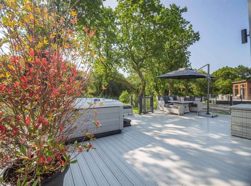 Terrace at Fifteen at The Sanctuary in Rhos-fawr, Gwynedd