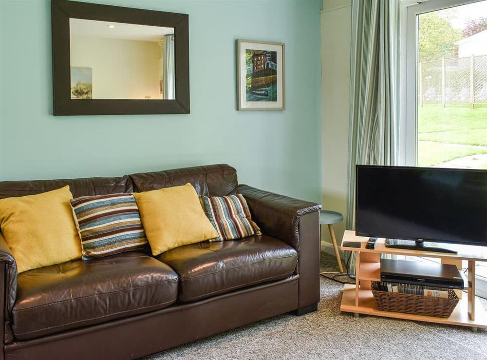 Living area at Fifty Six in Whitecross, near Newquay, Cornwall