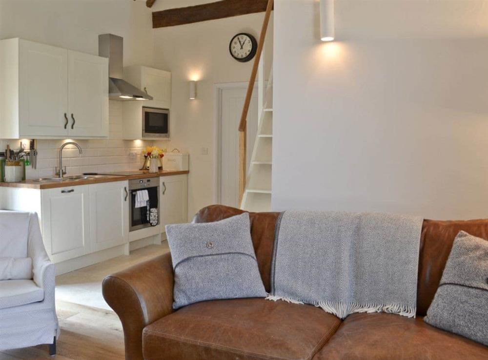 Open plan living/dining room/kitchen at Fig Cottage in East Brabourne, near Ashford, Kent