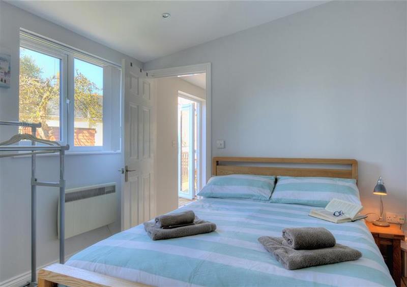 One of the bedrooms at Fig Tree Cottage, Lyme Regis
