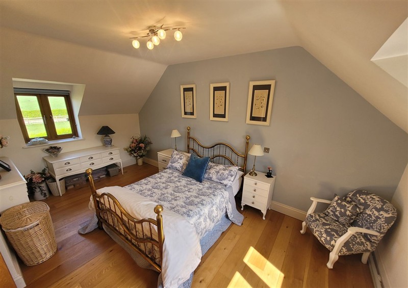 One of the bedrooms at Filly Brook, Bishops Frome