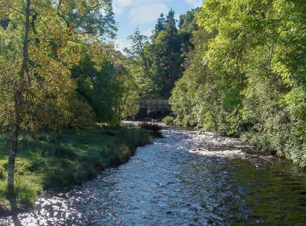 River Doon within Craigengillan Estate at Find Me Out  in Dalmellington, Ayr., Ayrshire