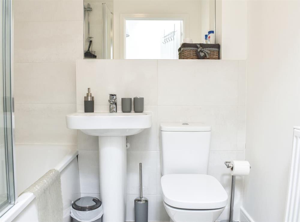Shower room at Finders Nook in Bognor Regis, West Sussex