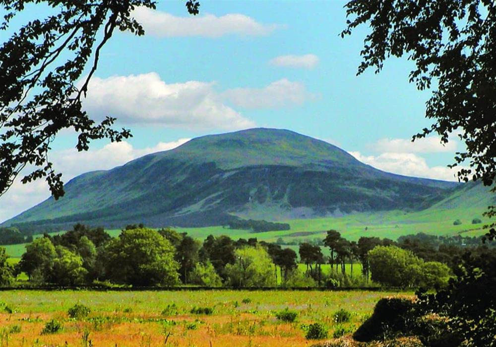 Lomond Hills at Fingask Log Cabin in Perth, Perthshire