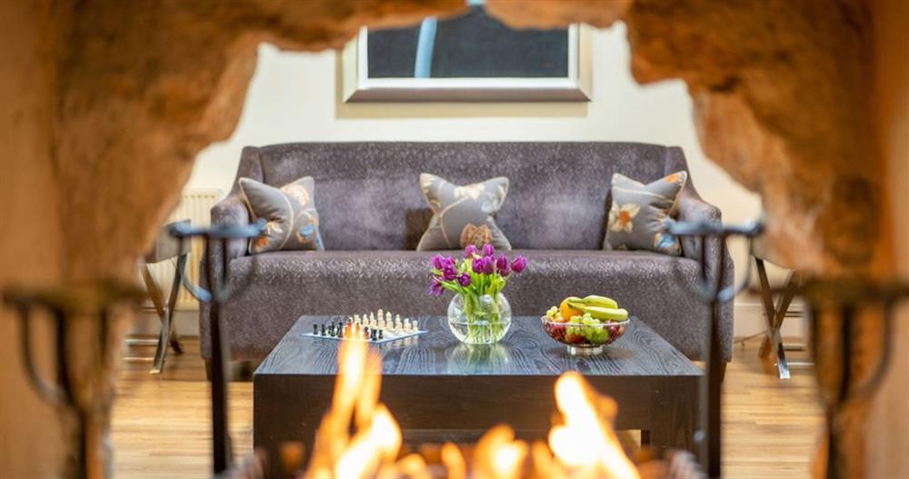 Cosy up by the roaring fire at Fingle Bridge in Chagford