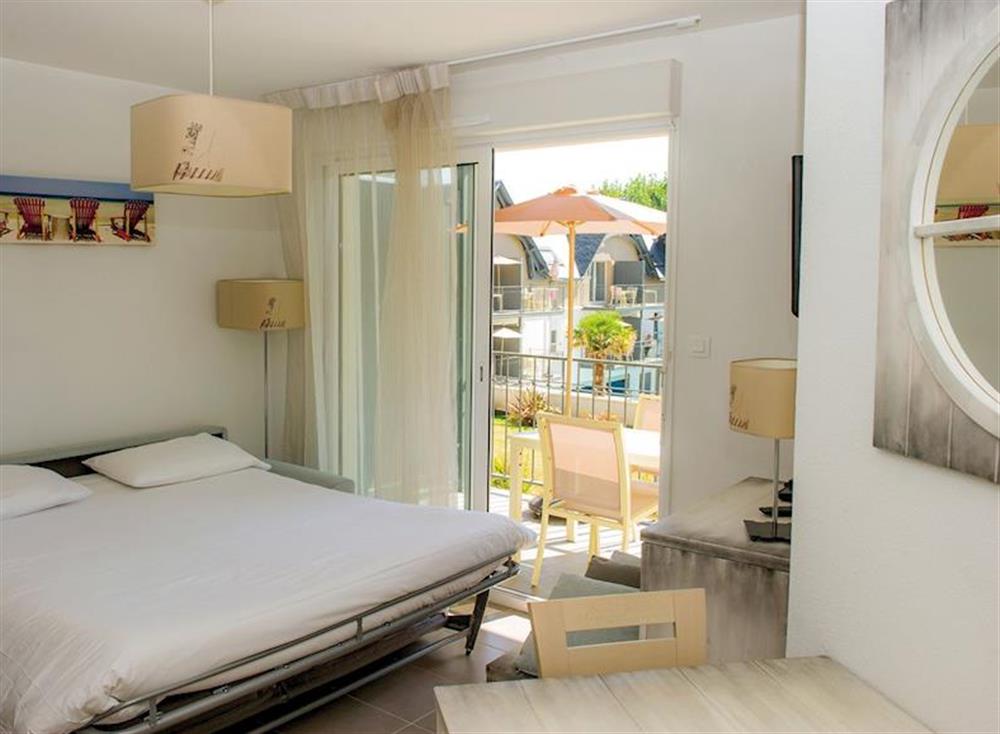 Typical bedroom at Finistere in , France