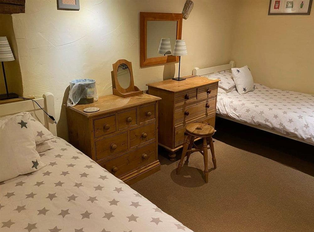 Twin bedroom at Finkle Barn in Great Fryupdale, N. Yorks., North Yorkshire