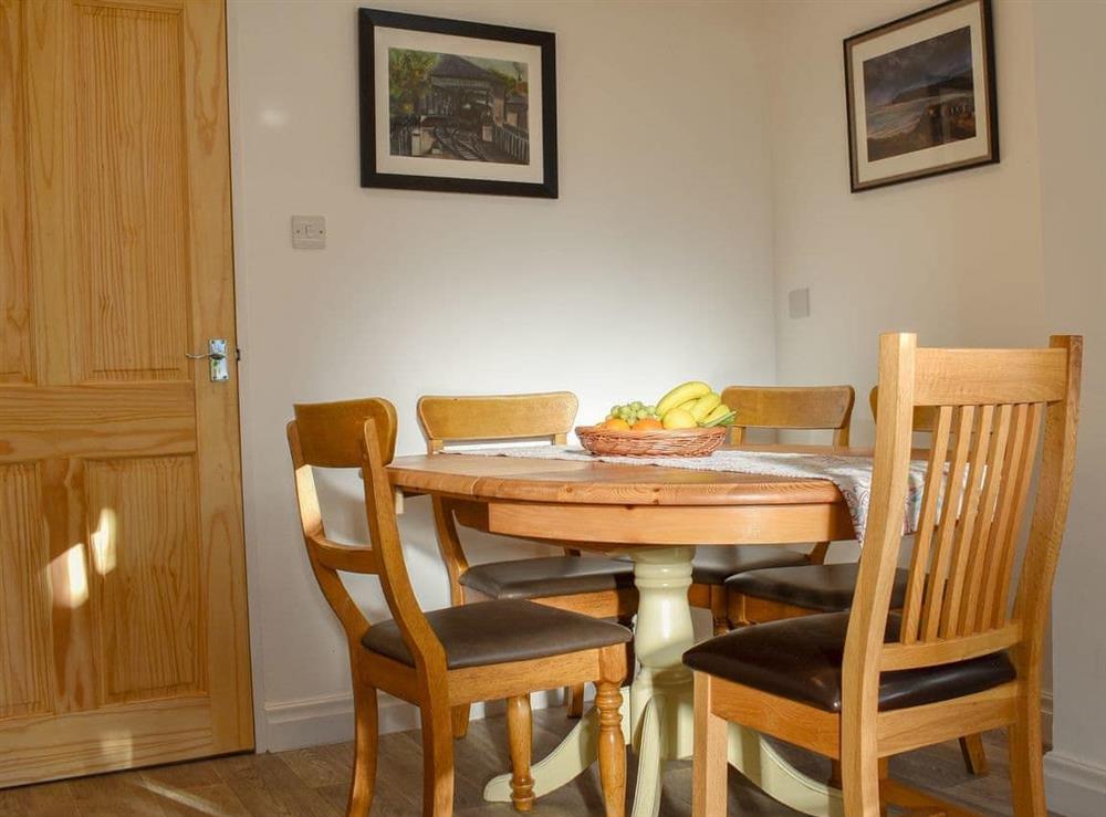 Dining Area at Finlays Cottage in Pickering, North Yorkshire