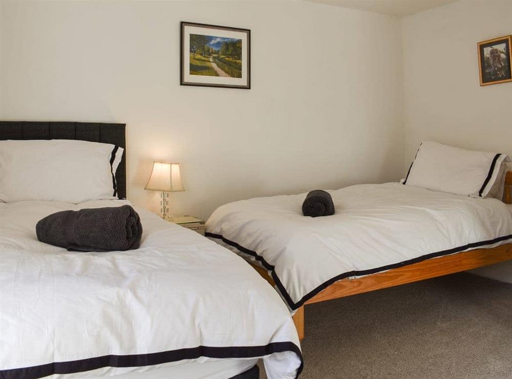 Twin bedroom at Finlays Cottage in Pickering, North Yorkshire
